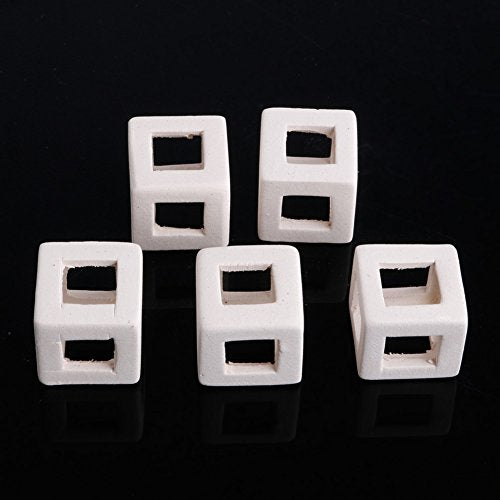 XISAOK Aquarium Decorations Fish for Ceramic Breeding Cave Fish for Ornaments for Shrimp Cichlid for Play Hide