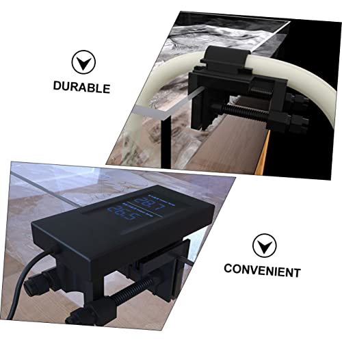 LIFKOME 2pcs Acrylic Fixing Clamps for Fish Tanks Multi-functional Clips and Wear-resistant Hose Holder Easy Install for Aquariums Options