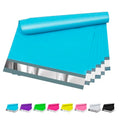 Poly Mailers 12x15.5 inch 50 Pcs, Blue Plastic Mailing Envelopes with 2.4mil Thickness, Waterproof and Tear-resistant Shipping Bags for Clothing, Tamper Proof Self-Seal Mailers Poly Bags - color: Blue, size: 12x15.5 Inch 50 Pcs