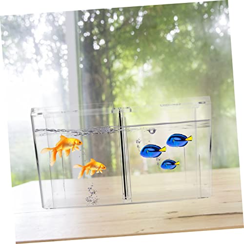 BESPORTBLE Fish Tank Breeder Box Aquarium Fish Breeder Hatching Box Oxygen Opening Isolation