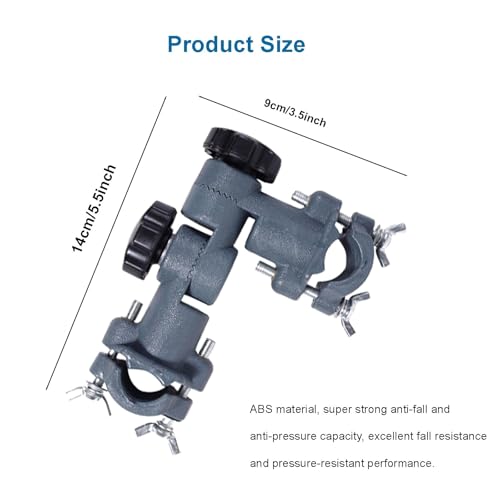 Ragyzity Strong Umbrella Bracket, 360 Rotation Umbrella Holder, Lure/Flashlight Holder for Fishing, Tank, Chair Clamp Accessory - size: 1PC
