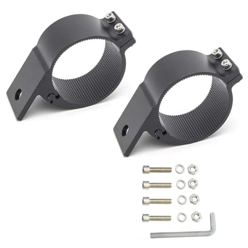 Tube Clamp Mounting Bracket for 3 Inch Bull Bar Roof Rack Roll Cage Mounts LED Square Round Work Light & Light Bar (Adjustable Between 72-79mm/2.8-3.1inch ) - size: 72mm-79mm(Approx 2.8"-3.1")