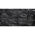 AWERT 72x18 inches Stone Aquarium Background Black Rock Fish Tank Background Rocky Terrarium Background Vinyl - size: 72x18in/180x45cm