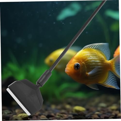 Toddmomy 1 Set Aquarium Tool Scraper Brush for Fish Tank Maintenance Ergonomic Handle Efficient for Home Aquariums and Aquascaping Supplies