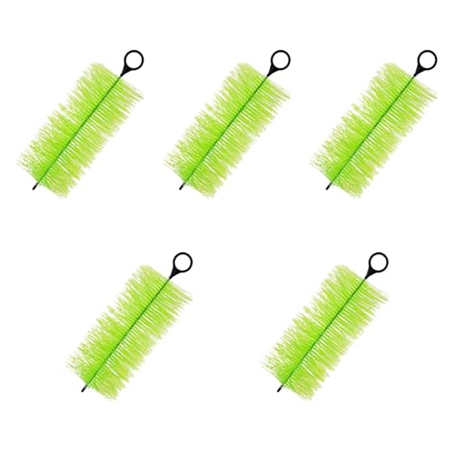 5Pcs Fish Pond Filter Brushes Fish Tank Aquarium Water Garden Pond Skimmer Easy to Use Pond Accessories Cleaning Brush, 30cm