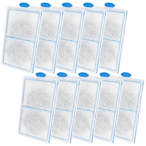 hygger 10 Pack Replacement Aquarium Carbon Filter Cartridges Hang On Back Filter HG149-M HG149-L