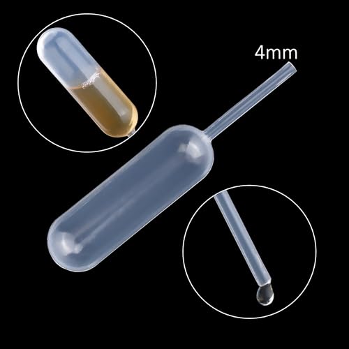 Augshy Cupcake Pipette, 450pcs 4ml Plastic Pipettes Dropper Transfer Pipette Strawberry Disposable Pipettes Suitable for Chocolate, Cupcakes, Strawberries, Mini Cakes