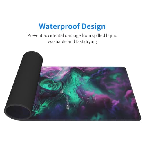 Horror Skull Mouse Pad XL Large Mousepad Non Slip Rubber Base Desk Mat for Laptop Computer Gaming 31.5" X 12" - color: Horror Skull
