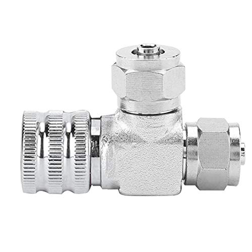 Aquarium Air Pump Check Valves CO2 Regulator Needle Check Valve Bubble Counter Fish Air Regulator (02#)
