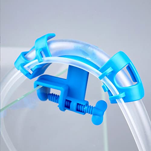 LEILIN Fish tank water change fixing frame,aquarium water pipe link fixing frame,water pipe hose bracket,suction pipe fixing clip-oxygen pipe,aquarium hose clamp
