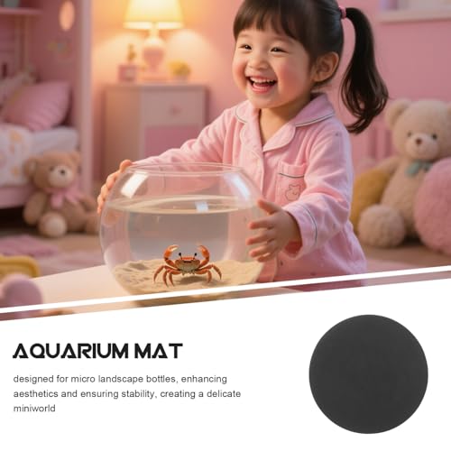 TOYANDONA Fish Tank Insulation Mats Non-Slip Aquarium Pad Terrarium Pad for Aquarium Easy to Clean Enhance Stability - size: 12.00X12.00X1.00CM