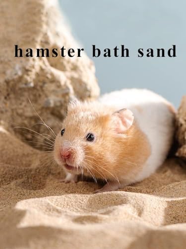 Hamster Bath Sand, 15.4lb Dust Free Desert Sand or Potty Litter Sand for Hamster Chinchillas Gerbil Syrian Mice Small Animals(Beige) - color: Beige, size: 15.4lb