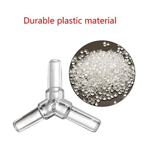 5PCS Airline Tubing Check Valves Control Connectors Accessories Aquarium- Airline Tubing Hose Hose Fittings