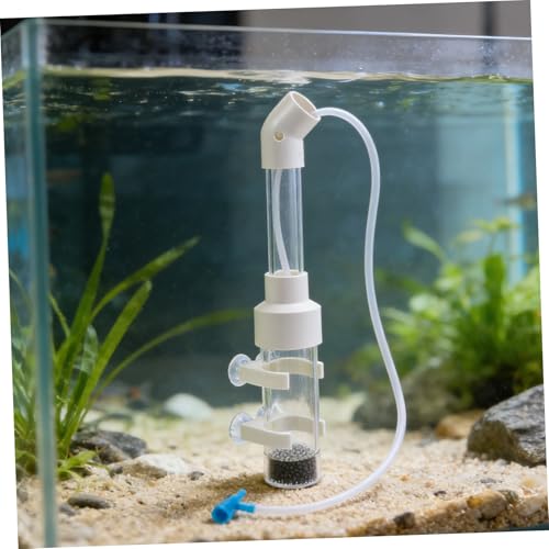 2 Sets 40mm Acrylic Automatic Fish Egg Collector and Incubator Dual Kit with Enhanced Oxygen Supply for Shrimp Eggs and Fry in Breeder Tank and Fish Hatchery Setups