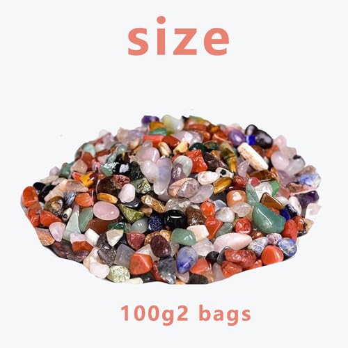 Pebbles Polished Gravel,Natural Polished Stones for Flower Bed Fish Tank Plants 3.5-Oz(Colorful) - color: Colorful