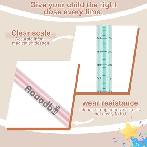 Baby Medicine Dispenser Syringe For Children,Oral Syringes, Liquid Plastic Syringe Without Needle,Leak proof Dosing Tools,5 Uniquely Colour Syringes - 10 Pack - size: 10 Pack