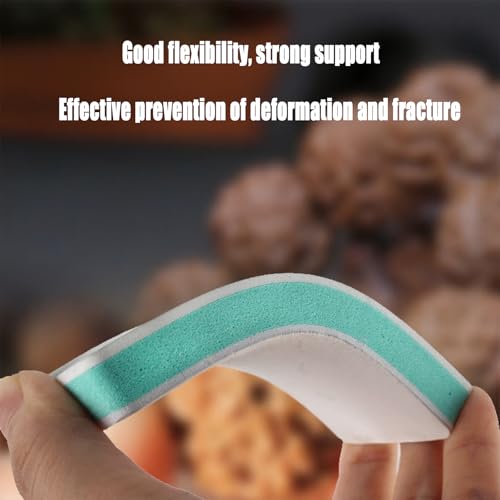 3 Packs Aquarium Limescale Remover, Dual-Action Fish Tank Glass Scraper & Sponge, Handheld Non-Scratch Cleaning Pad for Small Glass Aquarium Maintenance