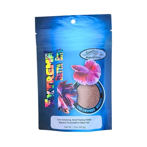 Extreme Color Betta Bits - Ultra-Color Enhancing Floating Pellets Betta Food