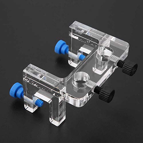 Acrylic Aquarium Probe Hose Holder, Clear Hanging Aquarium Fixture Holder, Soft Tube Pump Holder for Holding Dosing