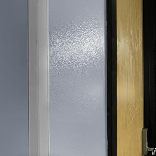 Prime-Line MP9129 Corner Shield Perforated, 3/4 In. x 48 in, Vinyl Construction, Clear, Fasteners Included (5 Pack) | Perforated, 5 Pack
