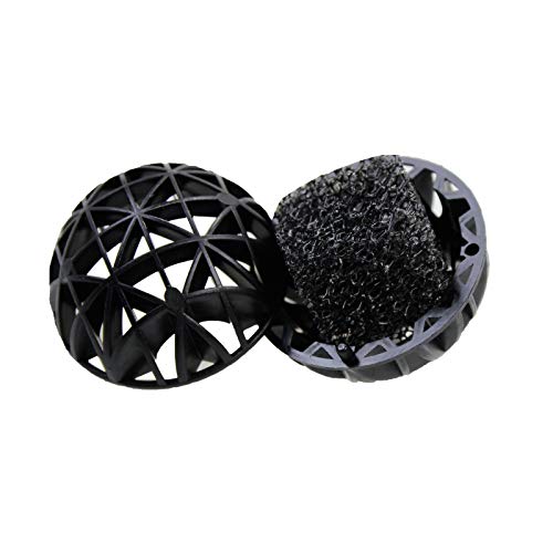 AQUANEAT Aquarium 1.4" Bio Balls 100pcs for Fish Tank Pond Canister Filter Media - size: 1.4"