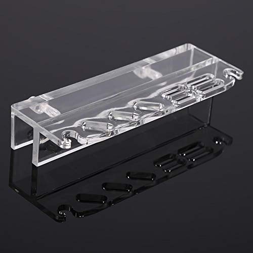 Fdit Acrylic Aquarium Fish Water Plant Scissor Scraper Spatula Maintenance Holder Storage Rack for Home Accessories