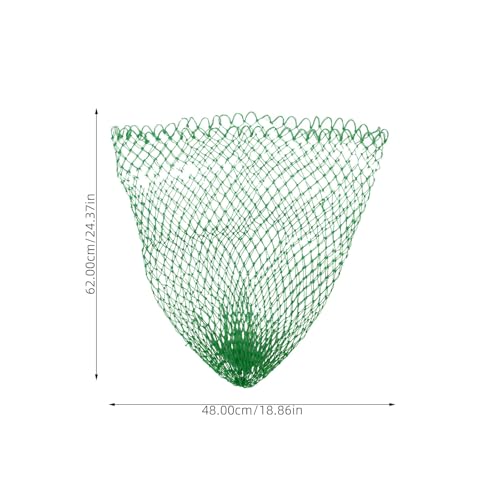 Toyvian Thickened Wire Large Fish Landing Net Replacement Head Mesh Sturdy Fish Catching Net for Freshwater and Saltwater Fishing