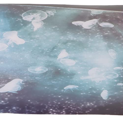 3D Aquarium Background PVC Fish Tank Decoration Sticker, Self Adhesive Backdrop with Realistic Pattern for Freshwater Saltwater Tanks (61 * 41CM) - size: 61*41CM