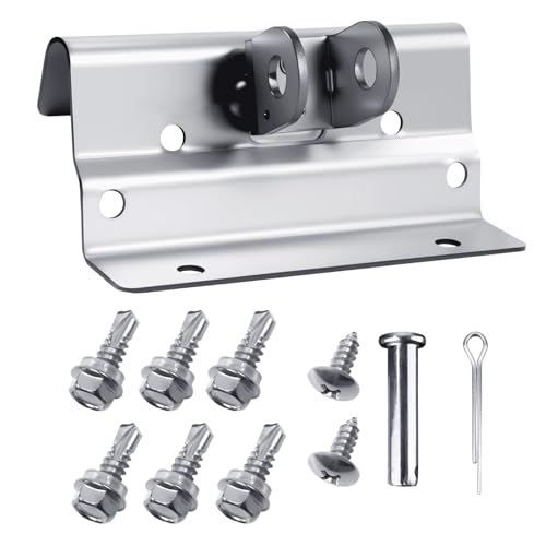320787/322984 Garage Door Trolley Arm Attachment Operator Orbital Bracket & 321475 Hardware Bag Kit, Fit for Wayne Dalton 5120 5140 9100 9600 Garage Doors, Enhanced Rivets, More Sturdy & Durable - style: 320787