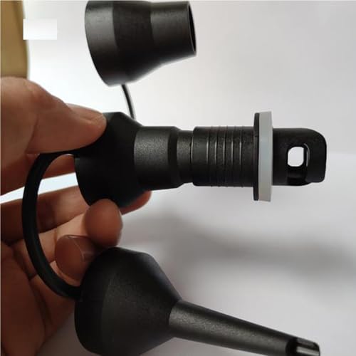 3 Pack Electric Air Pump Nozzles Replacement with Inflatable Boat Air Valve Adapter for Quick-Fill Air Pump Portable Inflator Deflator Queen Air Mattress Bed Inflatable Kayak Pool Floats Tubes