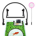 Aquarium Floating Plant Barrier, Self-Adjusting Aquarium Plant Corral, Automatically Adjusts Height with Water Level for Floating Plants, Aquariums