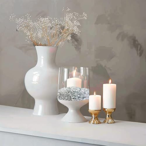 HappyFiller 1.3 LB Crushed Glass Sand Broken Double Mirror Glass Pieces Crush Stones for DIY Crafts,Resin Arts,Vase Fillers,Candle Holder Decor,Fairy Garden Terrarium Mini Rock Decoration - color: Mirror