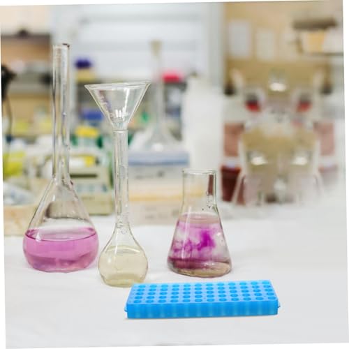 PRETYZOOM Test Tube Holder Rack Slot Organizer for Testing Tubes Storage for Scientific Experiments and Laboratory Use