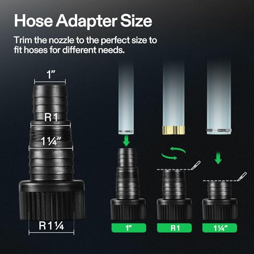 VIVOSUN 2700 GPH Submersible Water Pump, 120W Pond Pump, Ultra Quiet Aquarium Pump with 15FT. Lift Height for Pond Waterfall, Fish Tank, Statuary, or Hydroponics - size: 120W without Barrier Bag