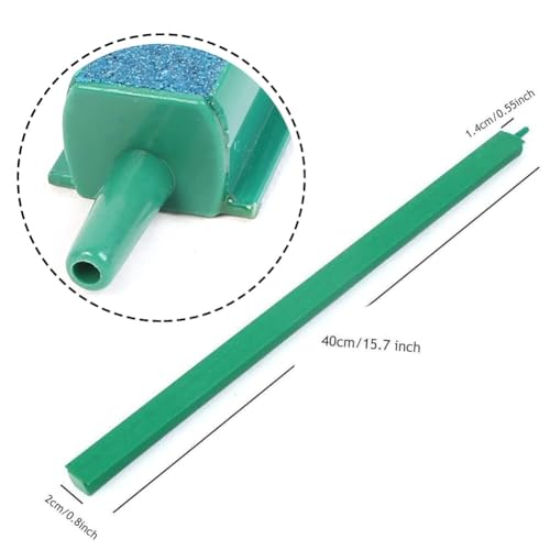 Saim 16 inch Aquarium Air Stone Bar, 2 Piece Bubbles Release Oxygen Diffuser Bar, Fish Tank Mineral Air Bubble Air Stone Bar for Nano Air Pump Small Bucket and Fish Tank - size: 2 Pcs 16 inch Aquarium Bubble Air Stone
