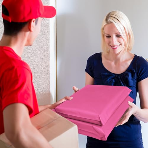 Poly Mailers 6x9 Inch 100 Pcs - Pink Waterproof Shipping Envelopes for Small Business with Tear Resistance and Self-Sealing Feature - Ideal Packaging Bags for Mailing, Shipping, and More - color: Pink, size: 6x9 Inch 100 Pcs