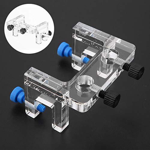 Acrylic Aquarium Probe Hose Holder, Clear Hanging Aquarium Fixture Holder, Soft Tube Pump Holder for Holding Dosing