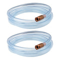 Gas Siphon Hose Pump, Shaker Siphon 10FT Tube Hose, Self Priming Syphon Hose 10 Feet -1/2" Value, for Gas/Fuel/Water Transfer,Use for Cars, Boats, Mowers (2PACK) - size: 10ft hose