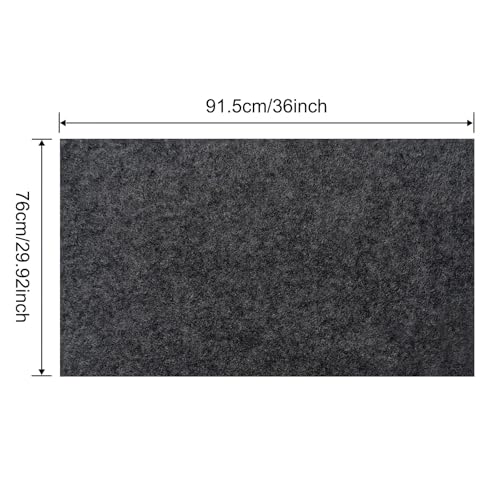Bird Cage Floor Mat, 30x36 Inch Waterproof Under Pet Cage Liner Mat for Kennel Training, Reptile Aquariums, Non-Slip Felt Mat to Protect Floors