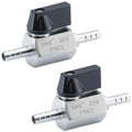 5/16″ Hose Barb Ball Valve, 304 Stainless Steel Mini Fuel Shut Off Valve,Heater Hose Shut Off Valve for Water Gas Fuel Drip Irrigation and Aquariums(2PCS) - size: 5/16″ Hose Barb(2PCS)