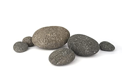 LANDEN Taiji Stone Natural Rocks(18lbs, 2~9 inches,6pcs) for Aquascape and Bonsai, Aquarium, Paludarium, Fish Tank Decoration Rocks, Landscaping Model Stone - size: 10 Taiji Stone(2-9 inches, 17lbs)