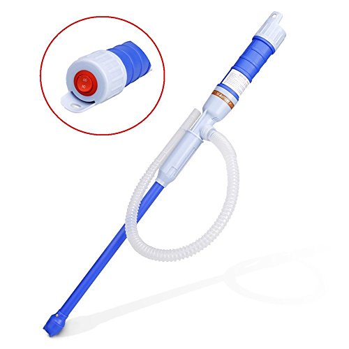 RoyalCraft TM Diesel Fuel Water Gas Fish Tank Solvent Electric Battery Siphon Powered Pump