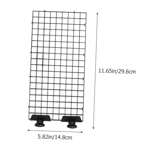 WOONEKY 1set Fish Tank Divider Plastic Grid Isolation Board for Breeding and Separation Material Aquarium Partition for Versatile Use Aquariums