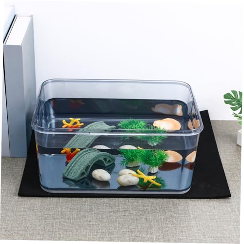 FOMIYES Aquarium Mat Pad Non- Fish Tank Leveling Cushion Thick Wear-Resistant Bottom Protector for -Term Use for Freshwater and Tanks