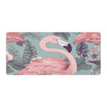 Large Size Gaming Mouse Pad Flamingo2 Desk Mat Non-Slip Base Waterproof Desktop Writing Pad for Office Home - color: Flamingo2, size: 40x90cm