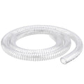 1/2"id-10ft PVC Reinforced Tubing Steel Wire Suction Flexible Hose Vinyl Tubing Heavy Duty PVC Vacuum Hose Drain Fuel Oil Gas Water for Marine Bilge Pump Pond Spa - size: 1/2"ID, style: 10 feet