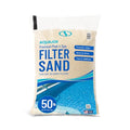 Aqua Joe Premium Pool & Spa Filter Sand, Natural Silica, 50 Lb Bag - Above Ground & Inground Swimming Pool System Accessory - Care, Cleaning & Maintenance, FLTSAND50