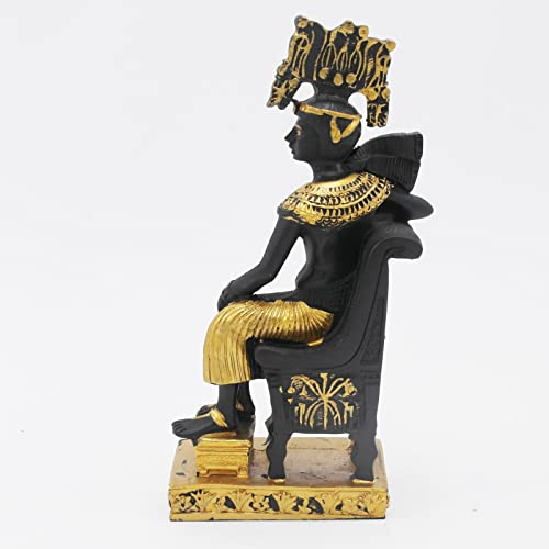 Cleopatra Ancient Egypt Aquarium Fish Tank Decorations Reptile Turtle Lizard Spider Tanks Terrarium Egyptian Sculpture Figurine Statue Décor Ornament Pet - color: Cleopatra