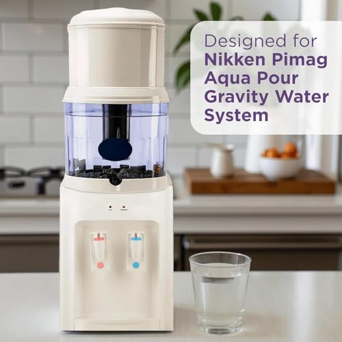 Micro Sponge Filter Replacement 1362 for Nikken Aqua Pour 1360, Durable Porous Washable Prefilter Sponge for Gravity Water Filter System, Traps Sediment & Extends Cartridge Life of Hard Water Filters