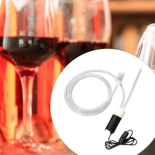 Mini Electric Wines Pump Wines Siphon Tube Water Liquid Transfer Pump
